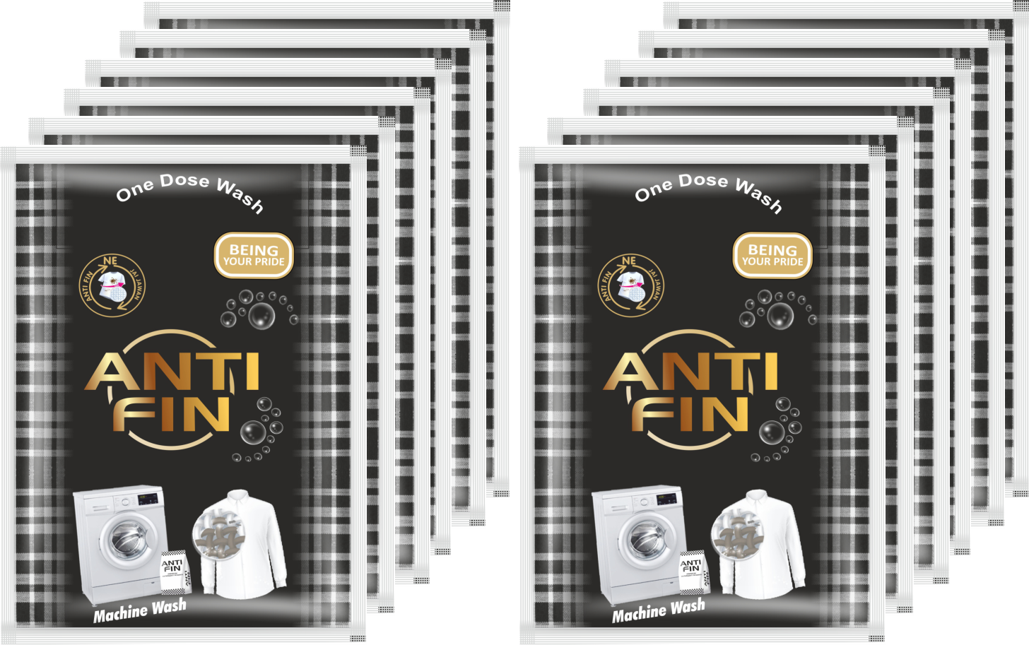 Antifin Detergent Powder 80gm